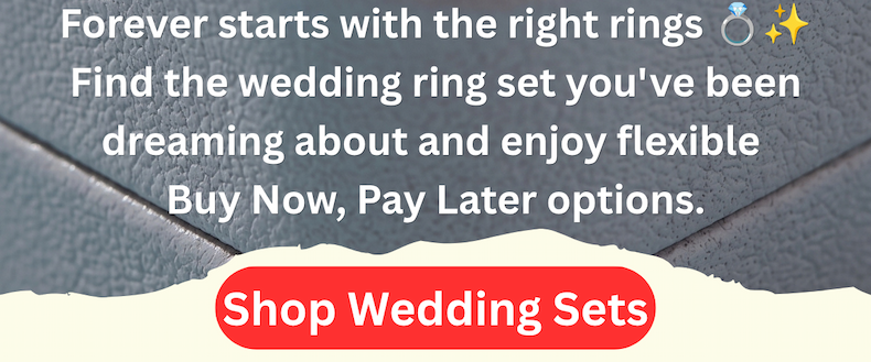 Buy Now Pay later on Natural diamond wedding sets