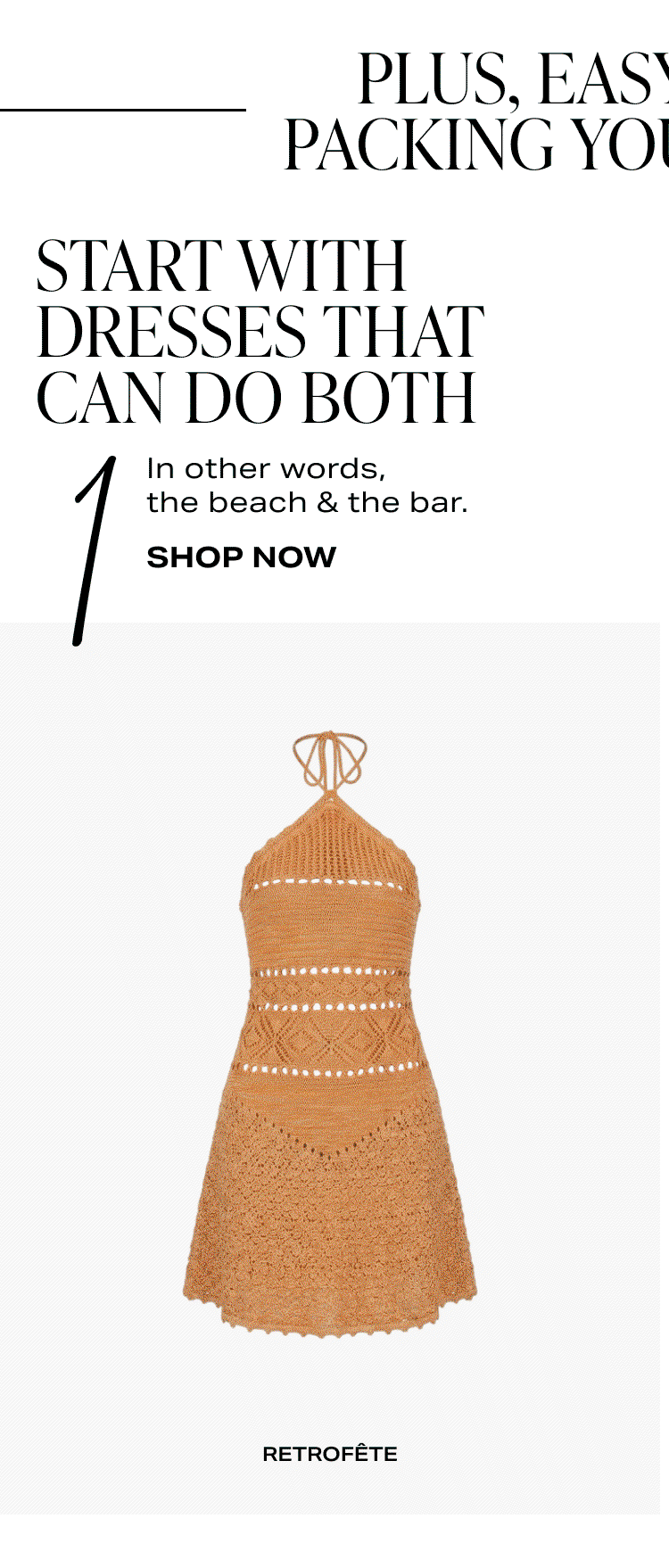 Start With Dresses That Do Both