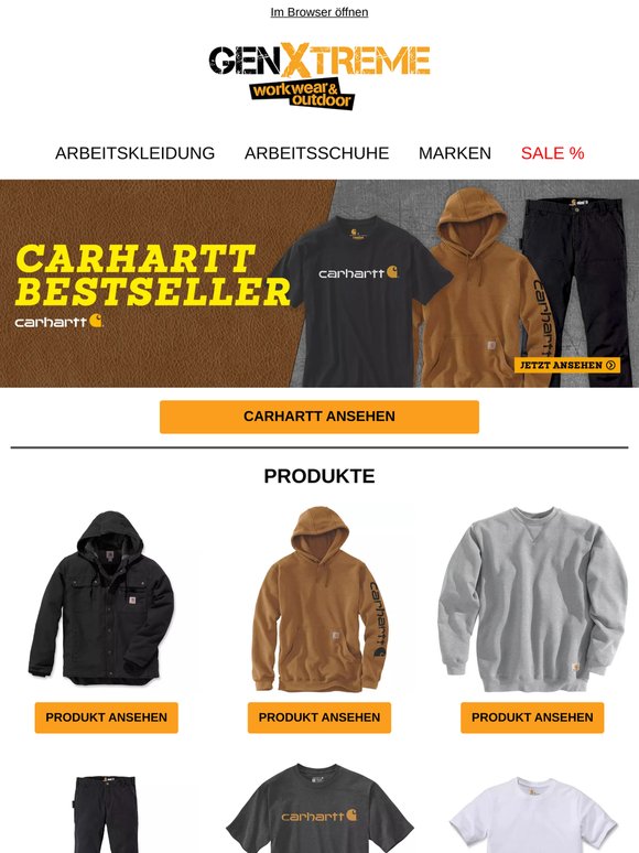 Workwear von Top-Marke CARHARTT