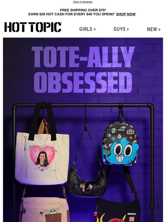 Time to get your 👜 New bags for your closet just dropped.