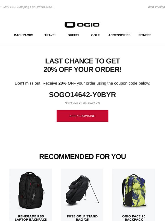 Still Thinking About Those Items? 20% Off Your Order Expires Soon!