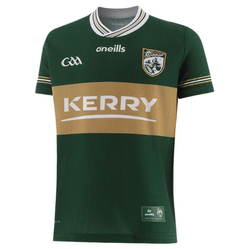 Image of O'Neills Kerry GAA 2026 Kids Home Jersey