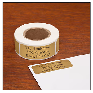 Personalized Large Print Address Labels - Set of 200