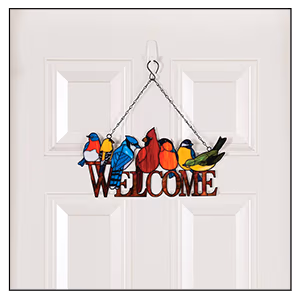 Metal Birds Welcome Sign by Fox River™ Creations