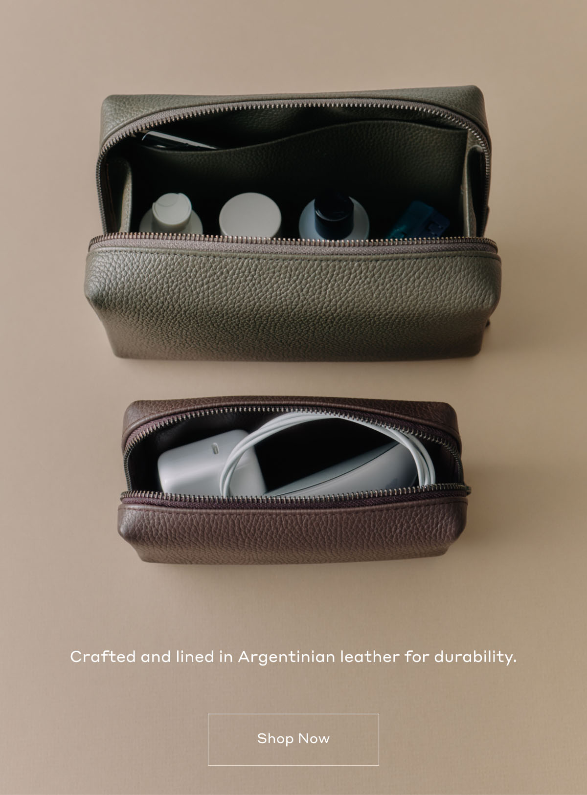 Crafted and lined in Argentinian leather for durability. Shop Now