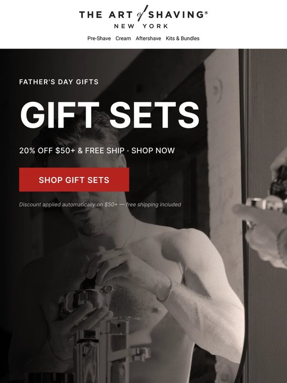 A Father's Day Gift Worthy of a Master Barber — 20% Off $50+