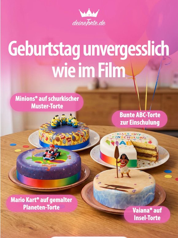 🎂 Große Momente. Süß & unvergesslich!