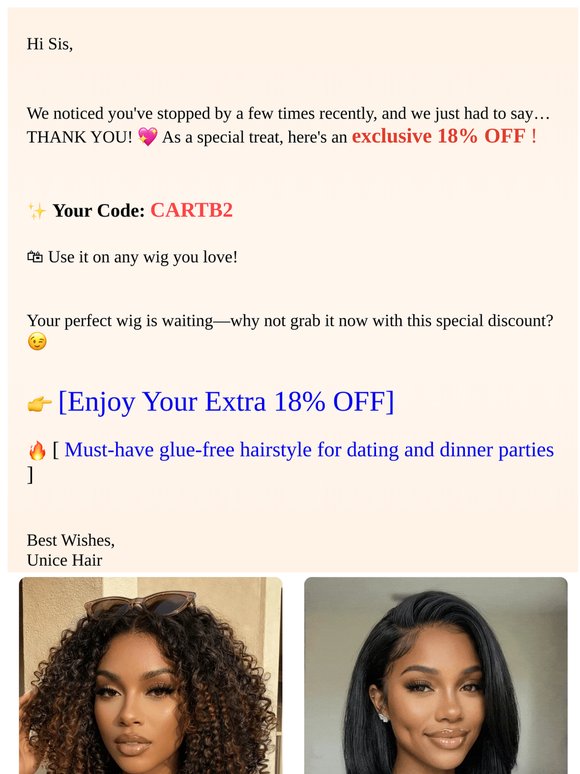 Can't Decide? An Extra 18% OFF Might Help 😉