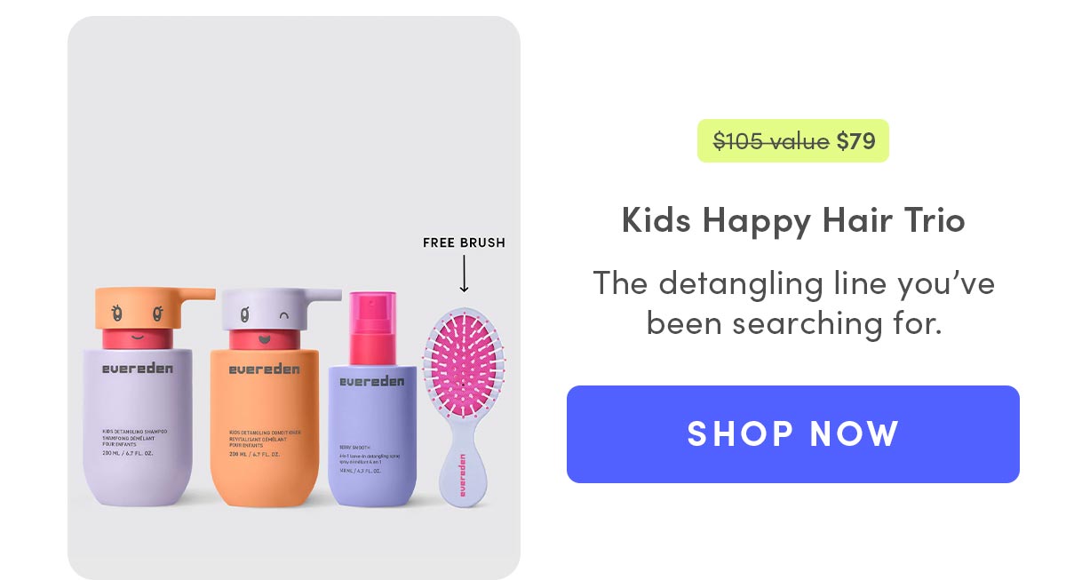 Kids Happy Hair Trio