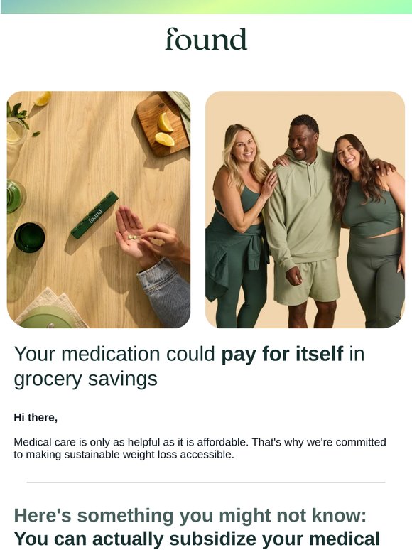 GLP-1 users save $416/year on groceries
