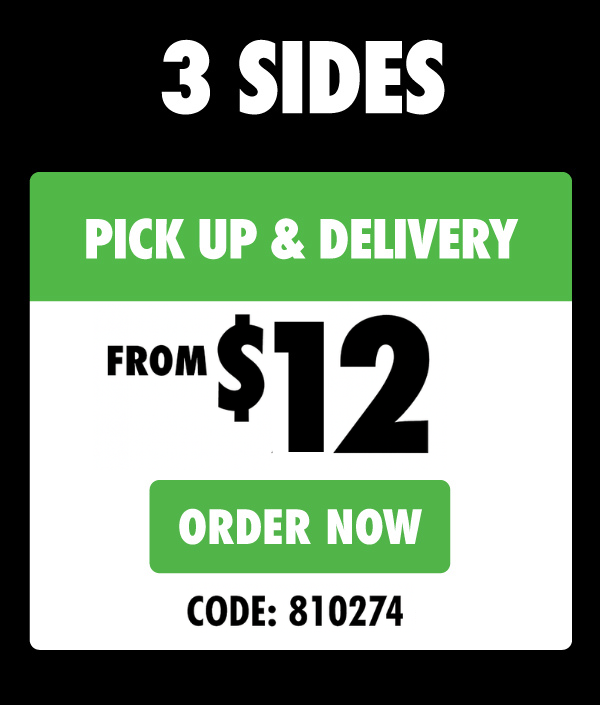3 Sides from $12