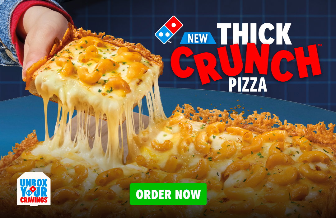 NEW Thick Crunch Pizza
