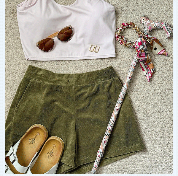 Cane with outfit