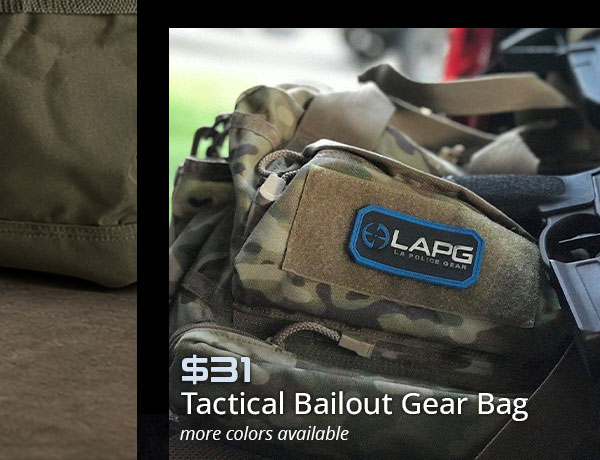 TACTICAL BAILOUT GEAR BAG