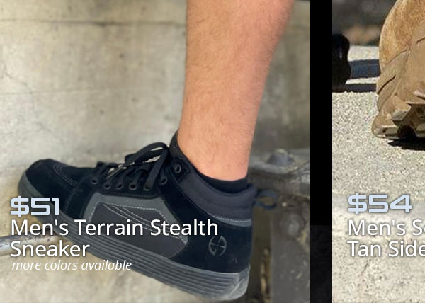 MENS TERRAIN STEALTH SNEAKER