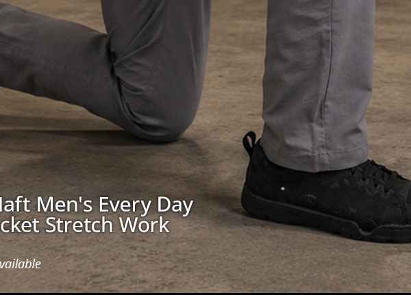IRON AND HAFT MENS EVERYDAY JOE 8 POCKET STRETCH WORK PANT