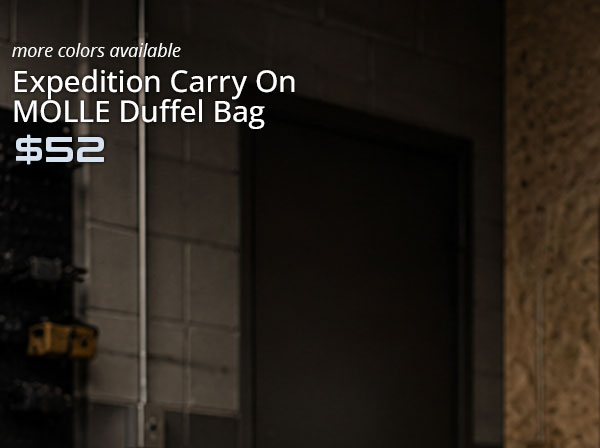 EXPEDITION CARRY ON MOLLE DUFFLE BAG
