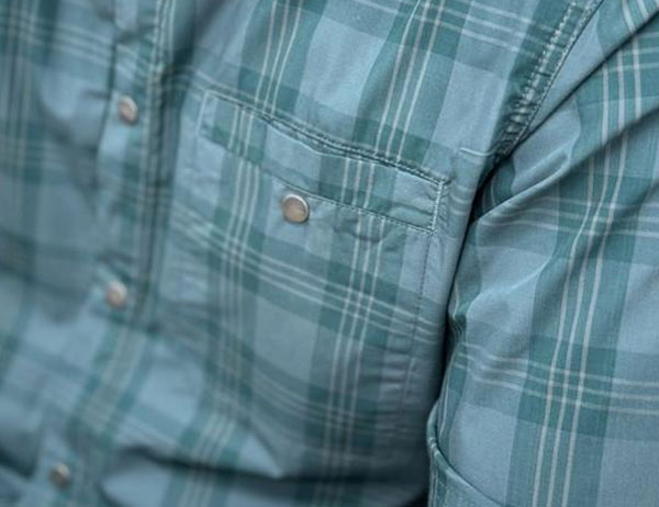 MENS SHORT SLEEVE BUTTON UP SHIRT PLAID