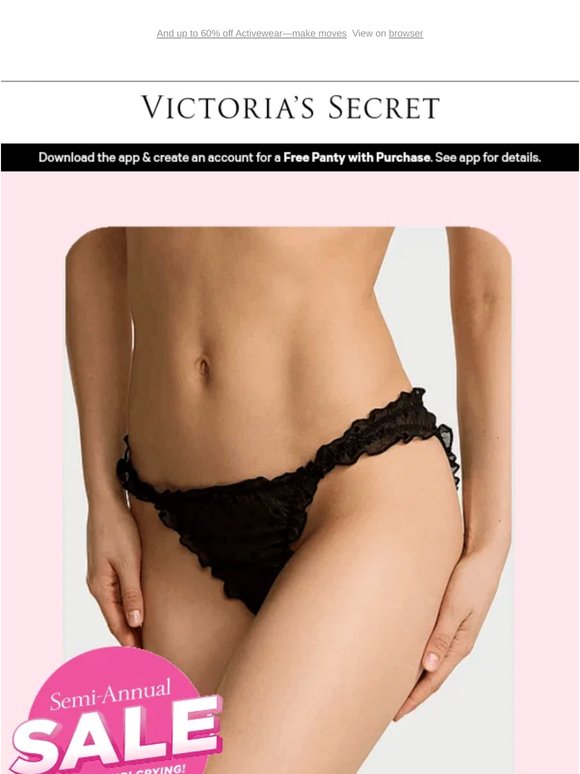 Not a Typo: 5/$19.99 Sale Panties