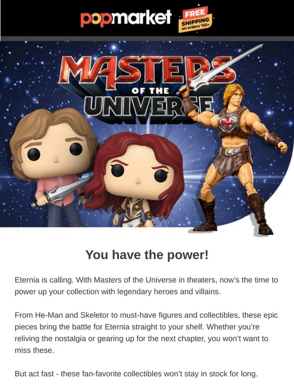 Unbox the Latest Masters of the Universe Finds!