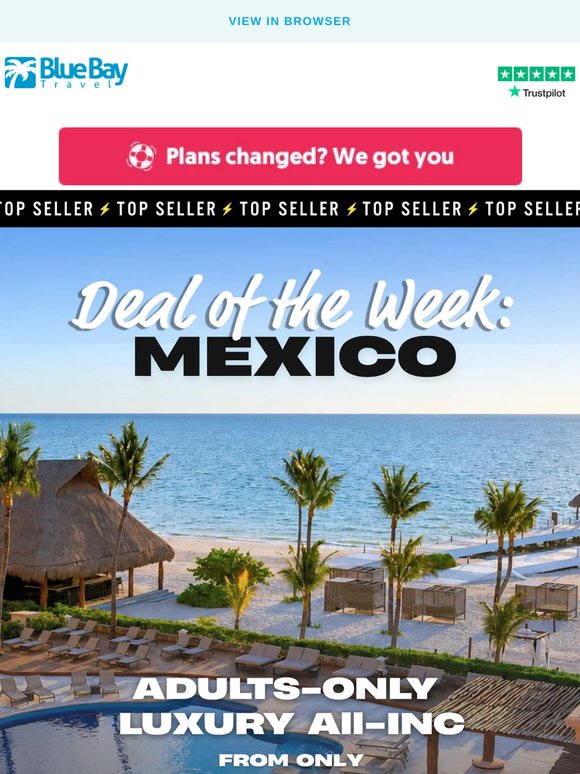 Luxury Adults-Only Mexico from £1,729pp 💫