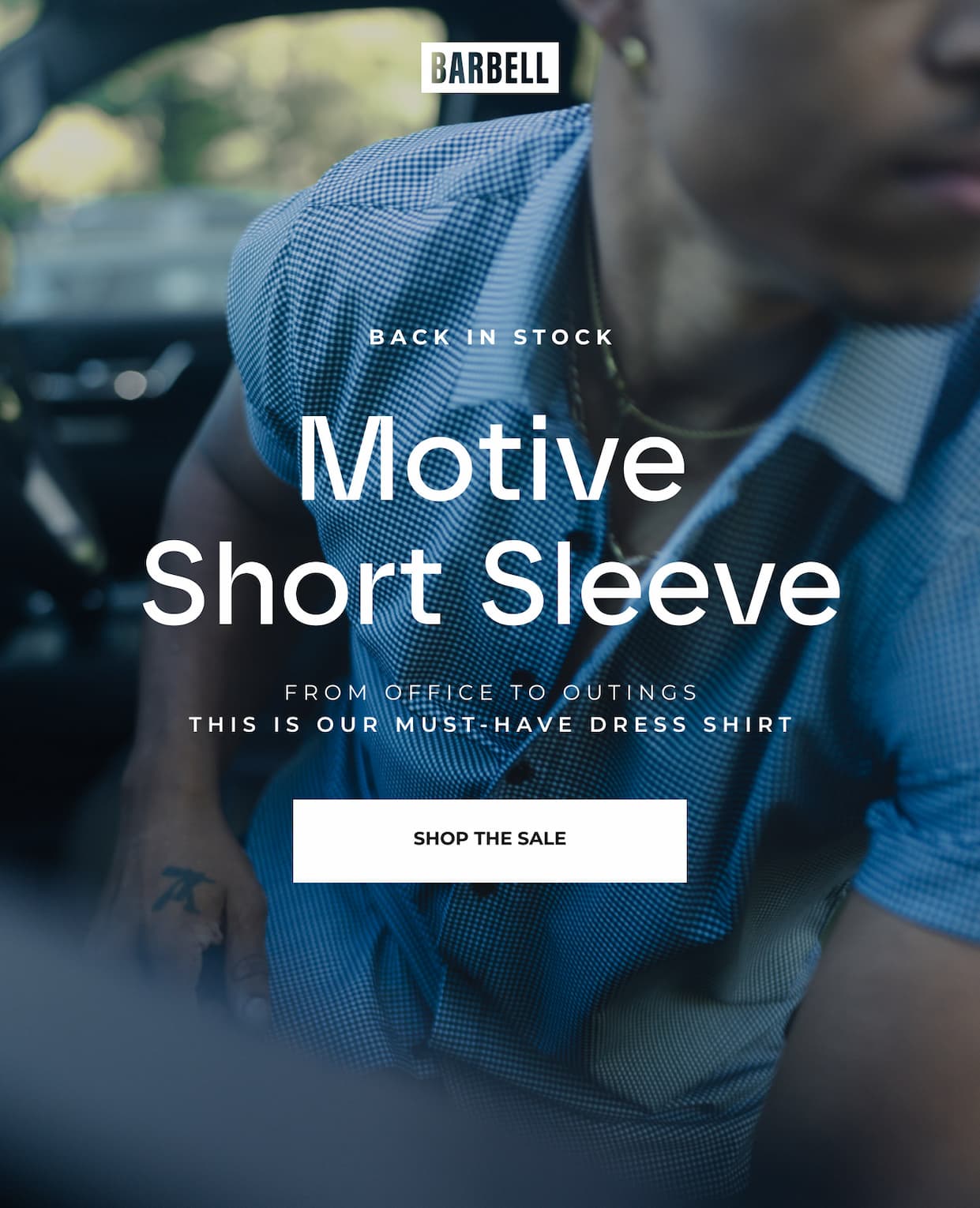 Back In Stock: Motive Short Sleeve Dress Shirt