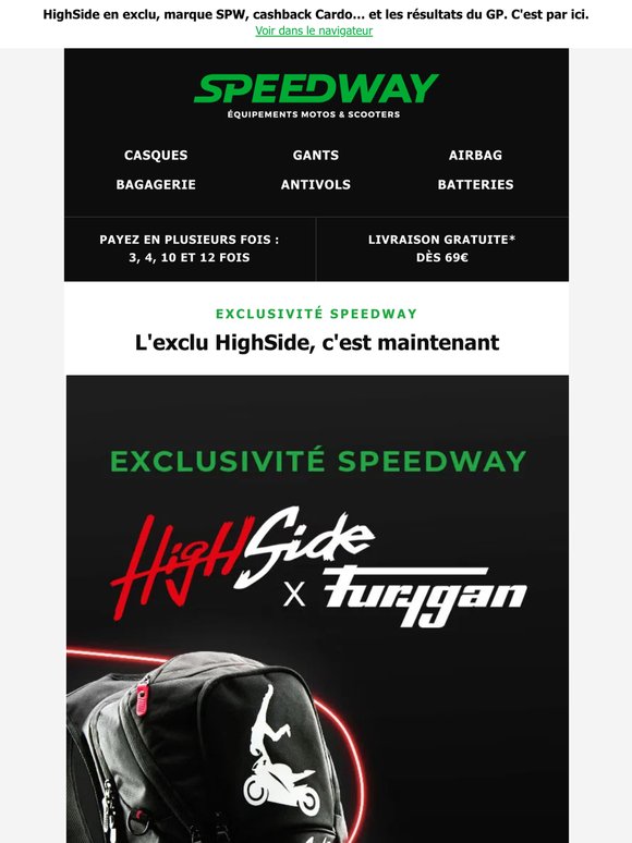 🔥 Nos exclus du moment : HighSide, SPW, Cardo