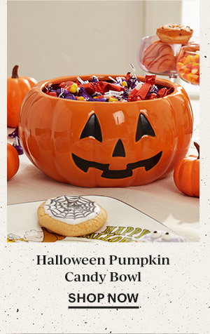 Halloween Pumpkin Candy Bowl  SHOP NOW