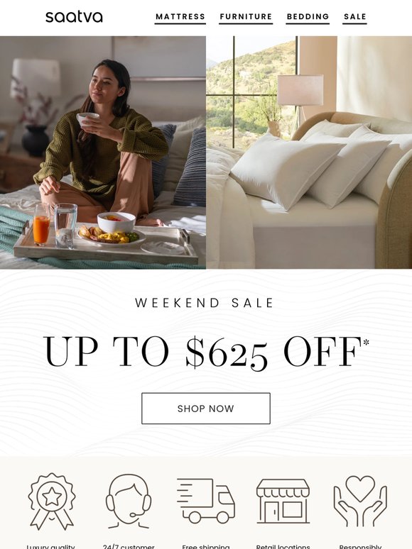 MAJOR SAVINGS on Your Best Sleep Yet