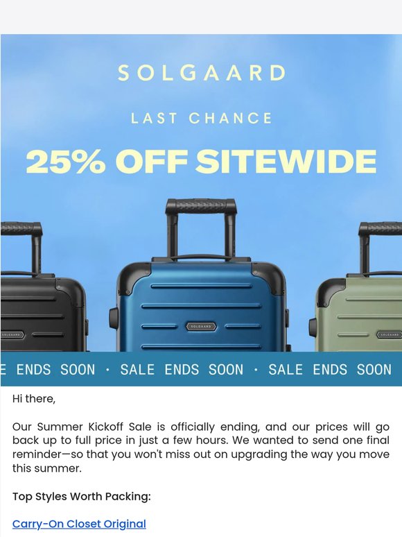 Final Boarding Call for Savings