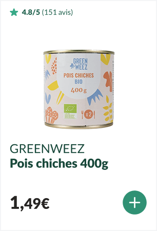 Pois chiches bio 400g