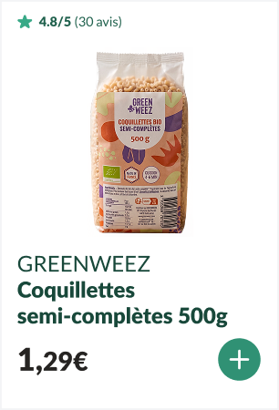 Coquillettes bio semi-complètes 500g