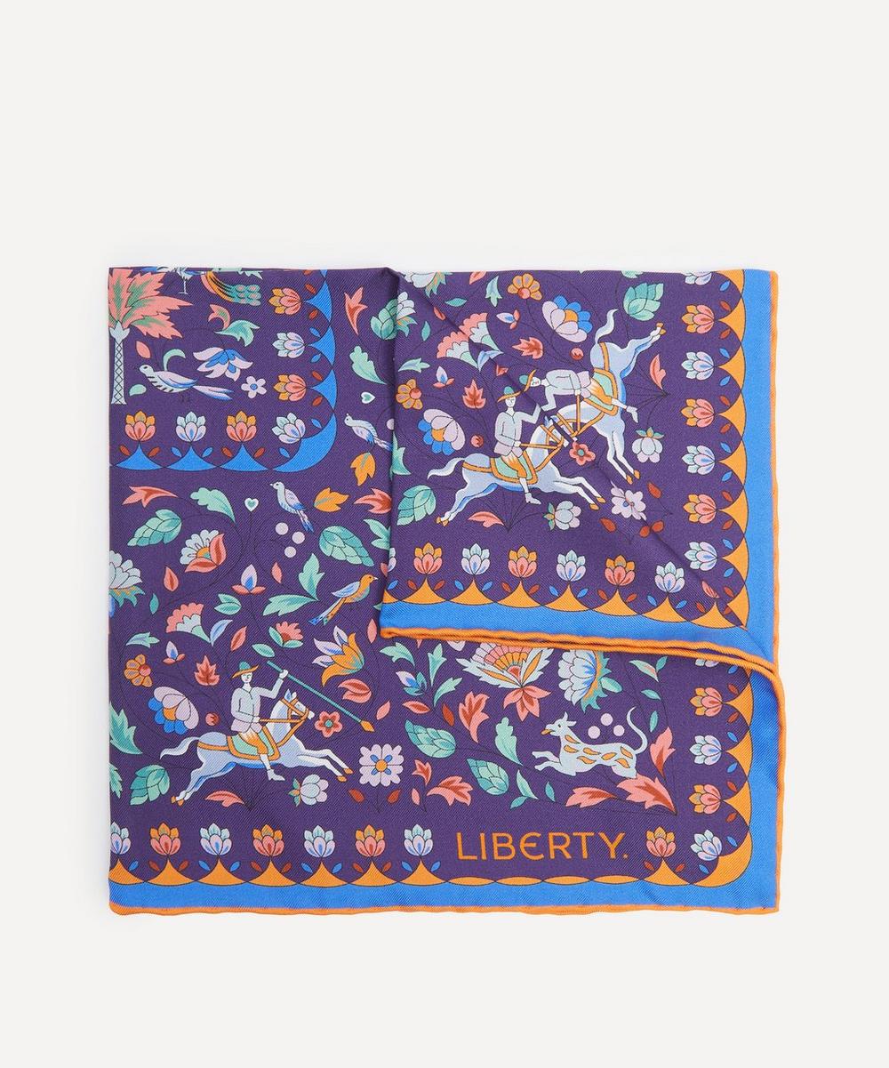 Liberty Imran Paradise Silk Pocket Square