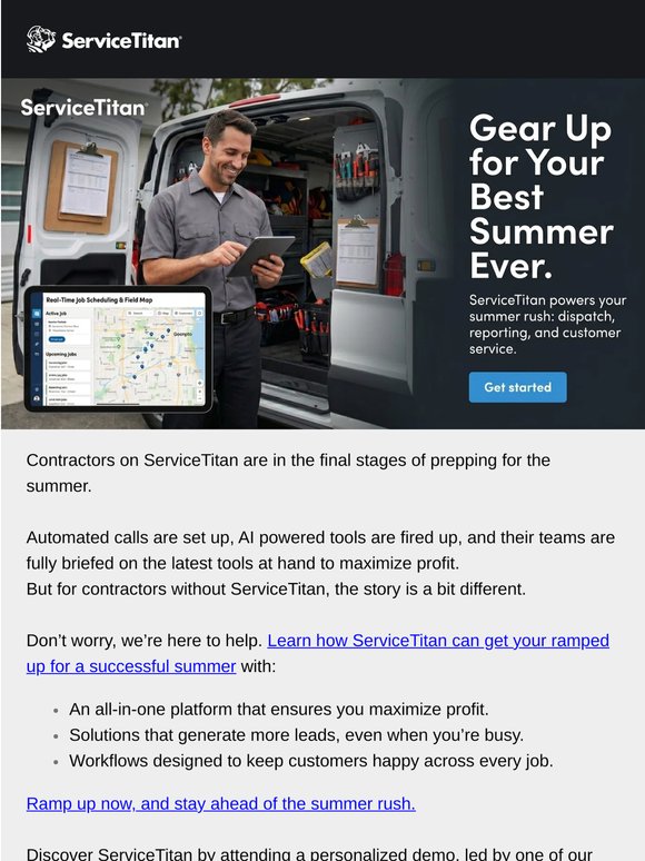 Are you ramped up for the summer? Or will you fall behind?