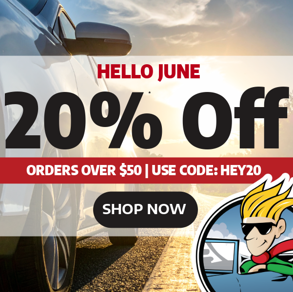 Hello June Sale - 20% Off Orders Over $50 + $5.95 Flat Rate Shipping