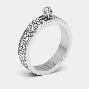Hermès Kelly Diamonds 18k Whi