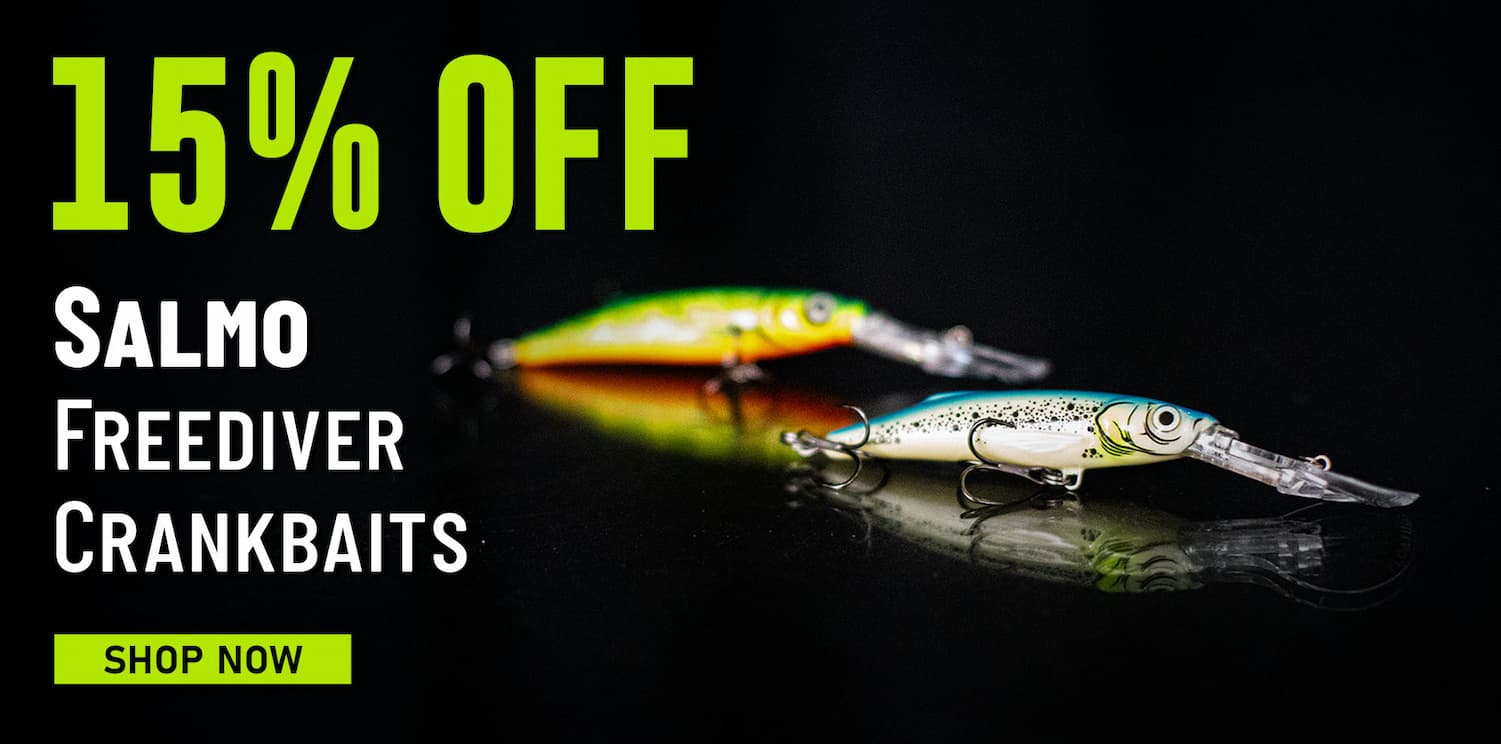 15% Off Salmo Freediver Crankbaits Shop Now