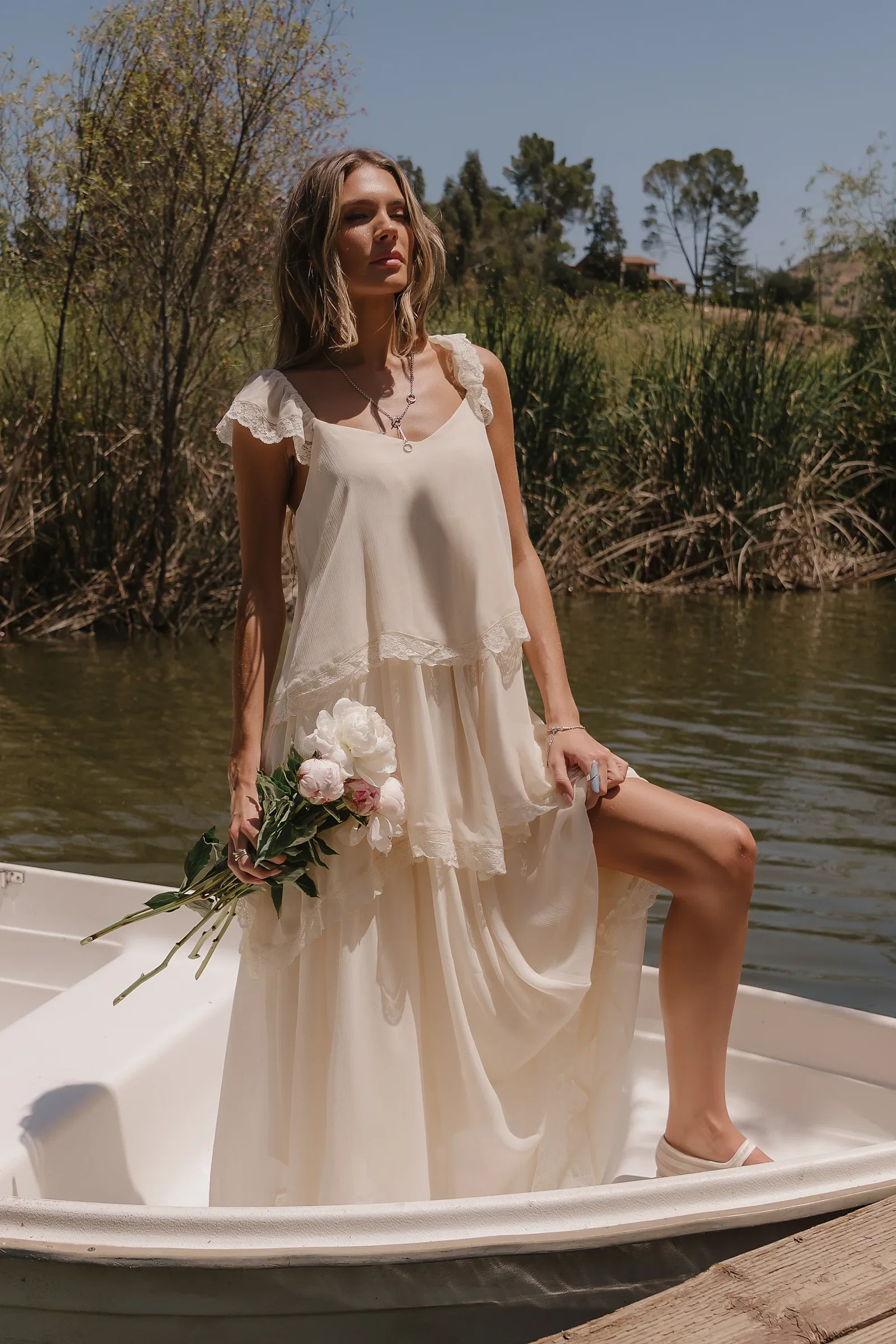 Image of Leanne Tiered Maxi Dress