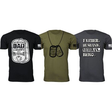 Men's U.S. Veterans Dad T-Shirts