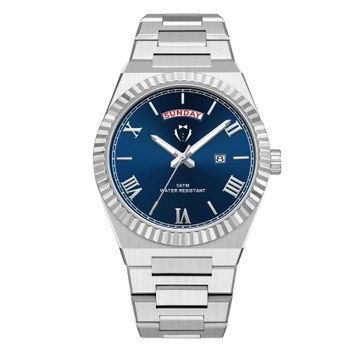 Black Tie Men's Diamond Cut Watch - 4 Colors