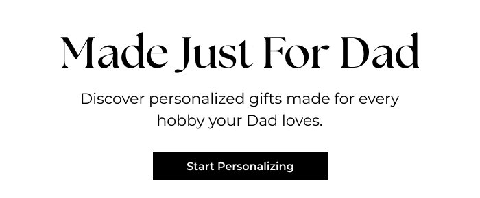 Up To $20 Off Gifts Made Just For Your Amazing Dad