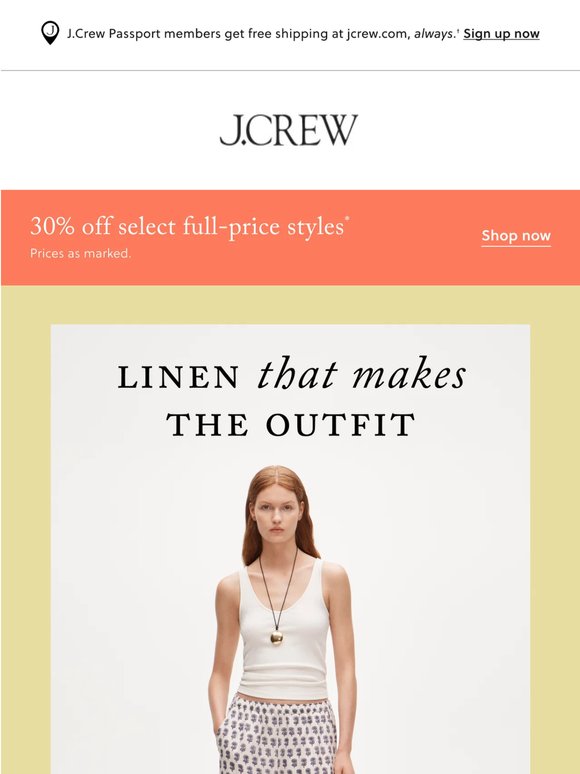 All-new ways to wear linen