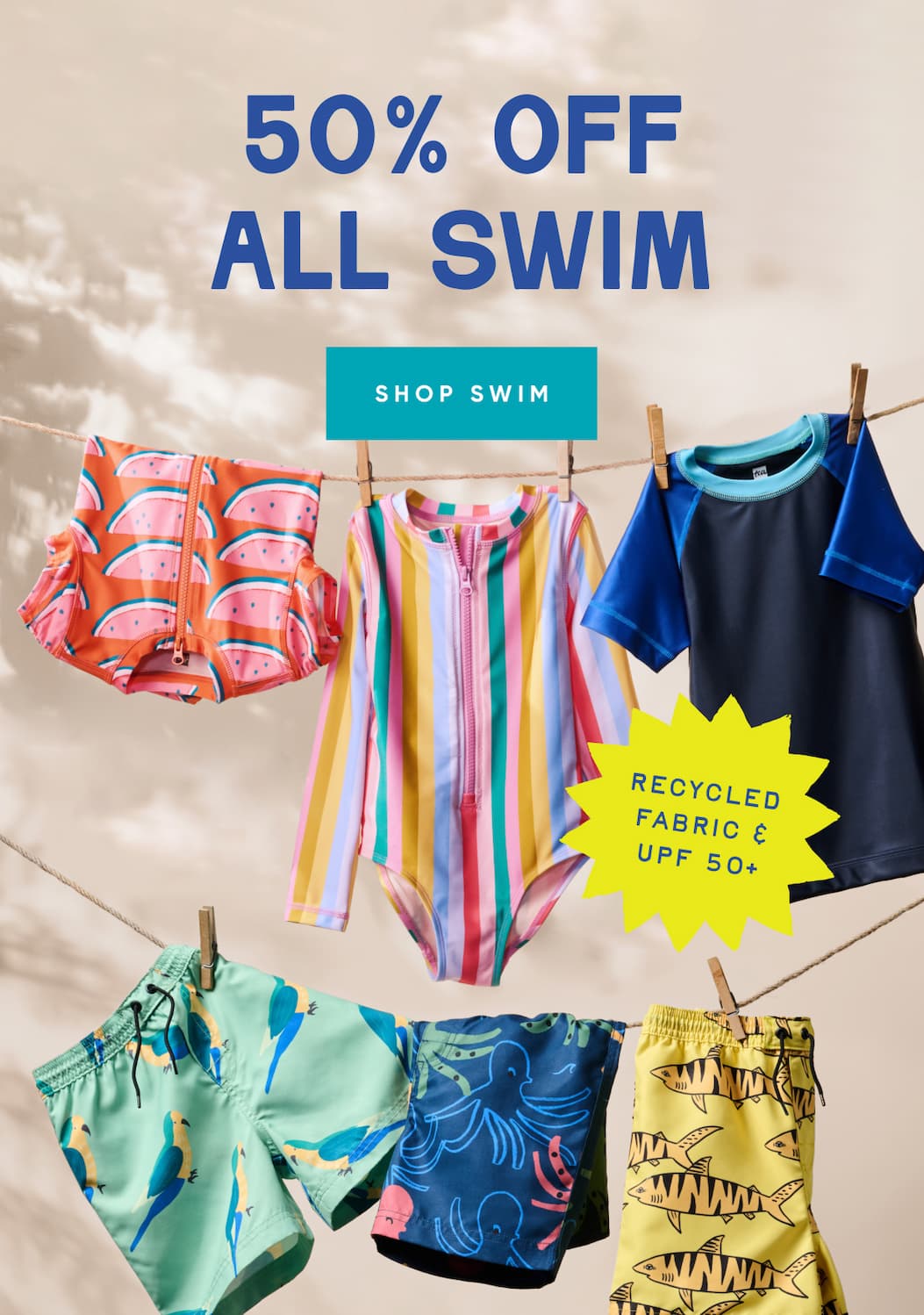 50% OFF SWIM