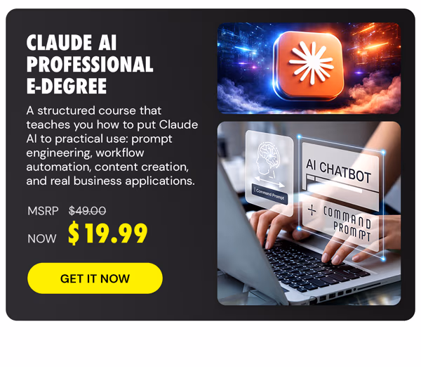 Claude AI Professional E-Degree