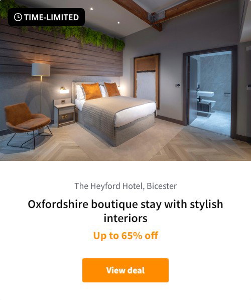 Oxfordshire boutique stay with stylish interiors
