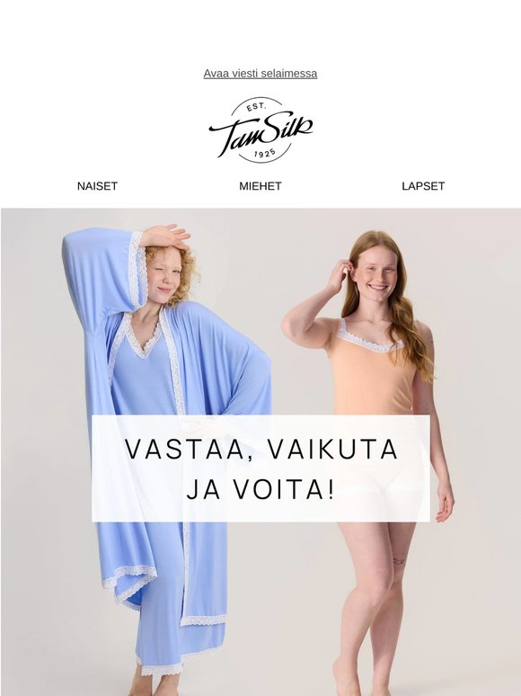 Uutta tulossa! Vastaa, vaikuta - ja voita! ✨