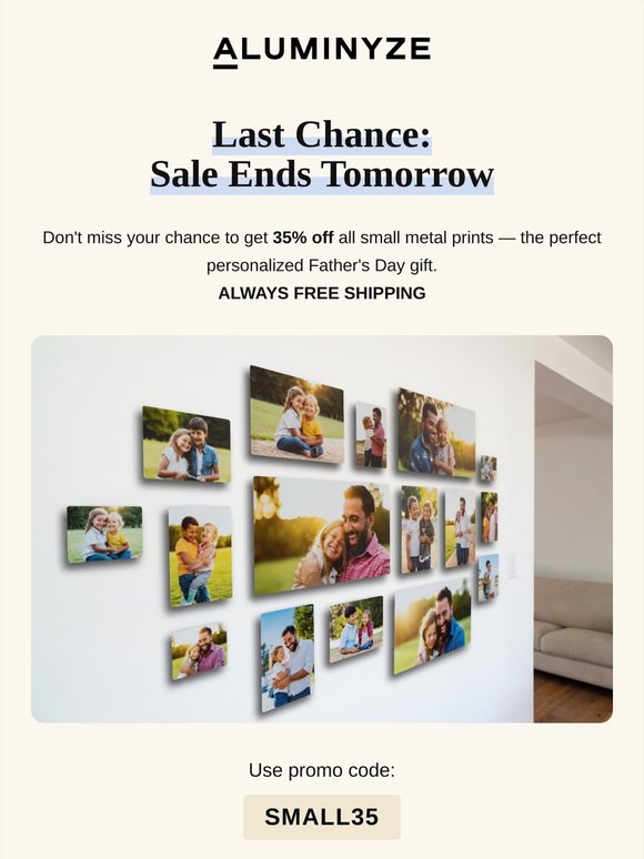 ⏰ Ends Tomorrow : Your 35% Off Father's Day Sale ⏰