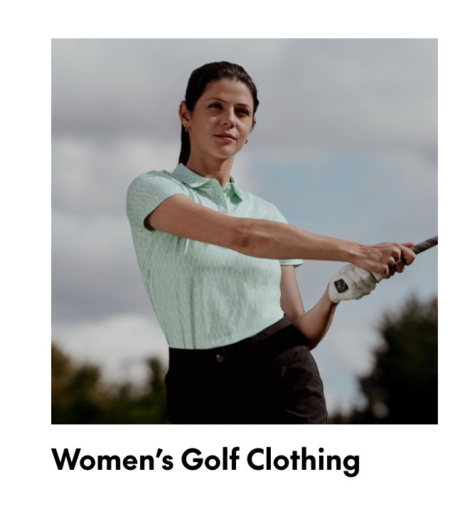 WOMEN'S GOLF CLOTHING