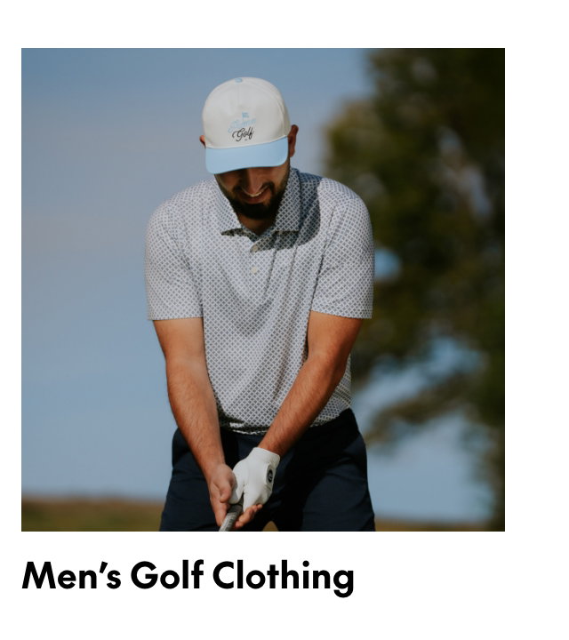 MEN'S GOLF CLOTHING