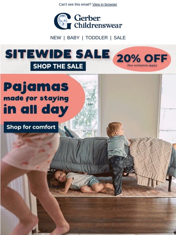Pajamas made for staying in all day
